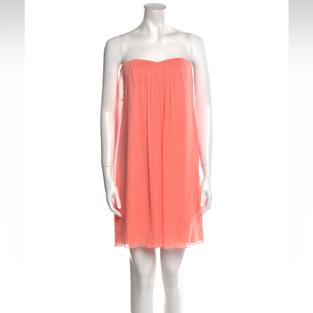 Alice + Olivia strapless mini dress 2